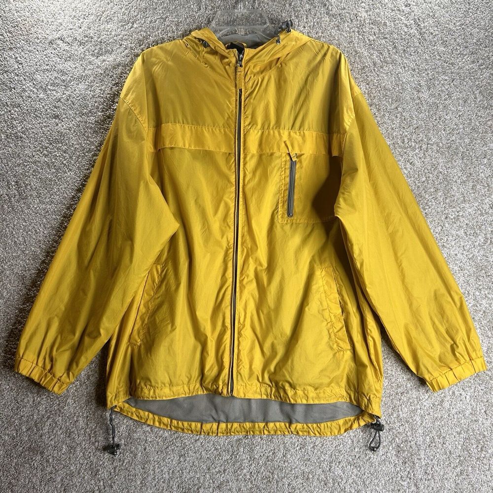 Vintage 90's Footlocker Jacket Full Zip Mens‎ Size Large Yellow